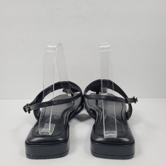 White House Black Market Women's Disc Slingback Black Flat US Size 8.5M - Picture 4 of 8